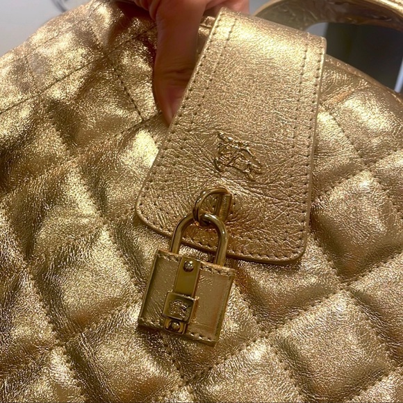 Burberry Brooke Gold Shoulder Bag - Picture 15 of 15